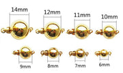 Solid 925 Sterling Silver 18K GP Necklace & Bracelet Clasp 6 8 9 10mmHigh-quality jewelry findings Clasp! Solid 925 Sterling Silver Yellow and White Gold GP For Making Necklace Bracelet Ball Clasp 6 - 10mmFits for Beads necklace or brClasps & HooksFindings & ClaspsThe Fine Pearls JewelrySolid 925 Sterling Silver 18K GP Necklace & Bracelet Clasp 6 8 9 10mm