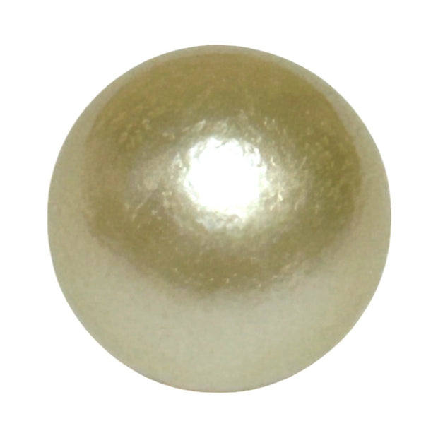 Huge Round 13.8 Carat 12.1mm Natural Pale Gold South Sea Pearl Loose