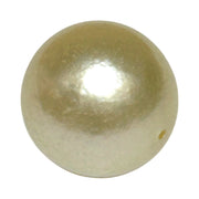 Huge Round 13.8 Carat 12.1mm Natural Pale Gold South Sea Pearl Loose