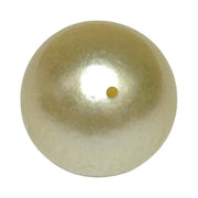 Huge Round 13.8 Carat 12.1mm Natural Pale Gold South Sea Pearl Loose
