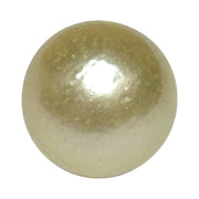 Huge Round 13.8 Carat 12.1mm Natural Pale Gold South Sea Pearl Loose