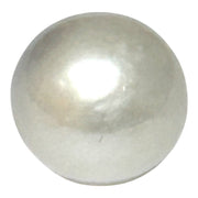 Exquisite 12.3 x 13.5mm Oval Round 14K Gold South Sea Pearl Pendant