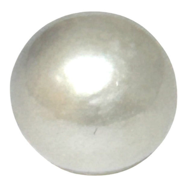 Exquisite 12.3 x 13.5mm Oval Round 14K Gold South Sea Pearl Pendant