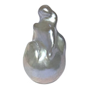 Giant 16 x 13.2 x 24.6mm Keshi Keshi Silver Blue Baroque Pearl Loose