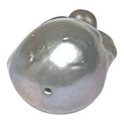Giant 16 x 13.2 x 24.6mm Keshi Keshi Silver Blue Baroque Pearl Loose