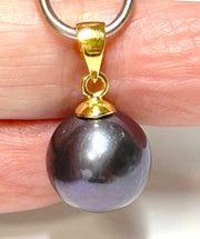 Genuine 11mm Peacock Black Pinkish Round Cultured Edison Pearl PendantClassic Pendant / Genuine 5A Lusted Edison Natural Peacock Black Pinkish Overtone 11mm Cultured Round Pearl Flower Pendant / Birthday Best GiftPENDANT INFORMATIONSpeCharms & PendantsFine JewelryThe Fine Pearls JewelryGenuine 11mm Peacock Black Pinkish Round Cultured Edison Pearl Pendant