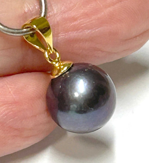 Genuine 11mm Peacock Black Pinkish Round Cultured Edison Pearl PendantClassic Pendant / Genuine 5A Lusted Edison Natural Peacock Black Pinkish Overtone 11mm Cultured Round Pearl Flower Pendant / Birthday Best GiftPENDANT INFORMATIONSpeCharms & PendantsFine JewelryThe Fine Pearls JewelryGenuine 11mm Peacock Black Pinkish Round Cultured Edison Pearl Pendant