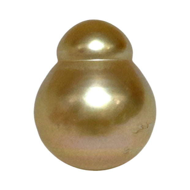 Baroque 13.3 x 18mm 23.4 Carats Natural Gold South Sea Loose Pearl