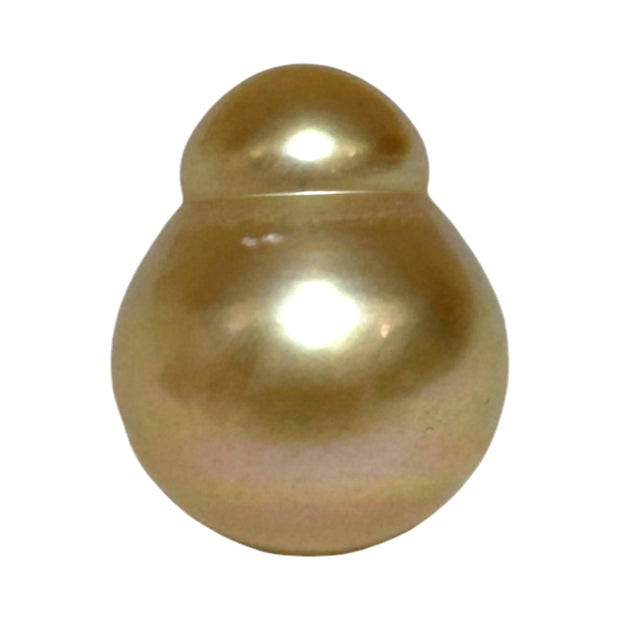 Baroque 13.3 x 18mm 23.4 Carats Natural Gold South Sea Loose Pearl