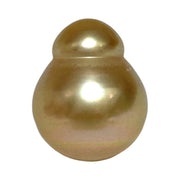 Baroque 13.3 x 18mm 23.4 Carats Natural Gold South Sea Loose Pearl