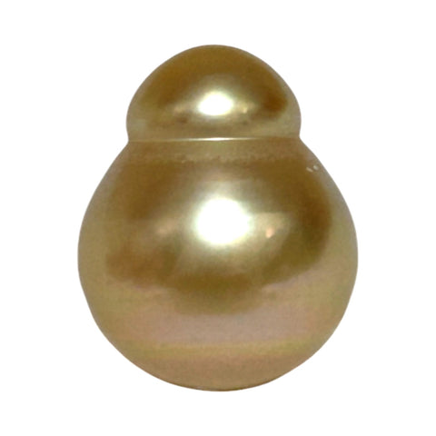 Baroque 13.3 x 18mm 23.4 Carats Natural Gold South Sea Loose Pearl