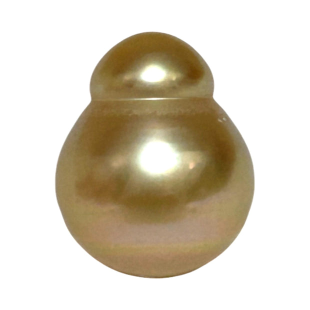 Baroque 13.3 x 18mm 23.4 Carats Natural Gold South Sea Loose Pearl