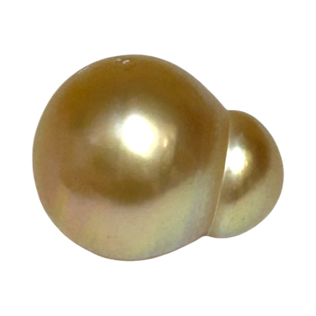 Baroque 13.3 x 18mm 23.4 Carats Natural Gold South Sea Loose Pearl