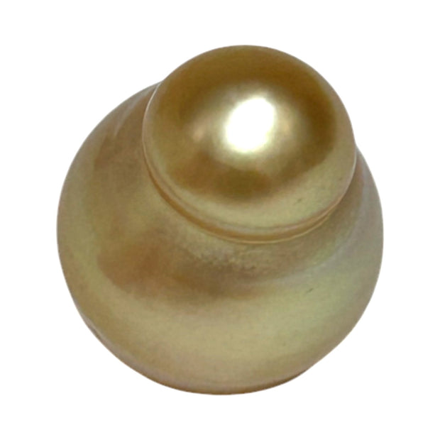 Baroque 13.3 x 18mm 23.4 Carats Natural Gold South Sea Loose Pearl