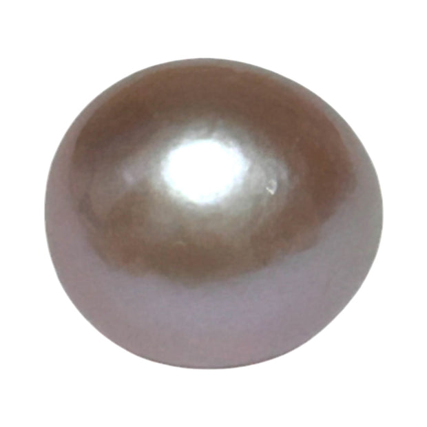17.2 Carats Iridescent Purple Pink Keshi Pearl Loose 12.7 x 13.8mm