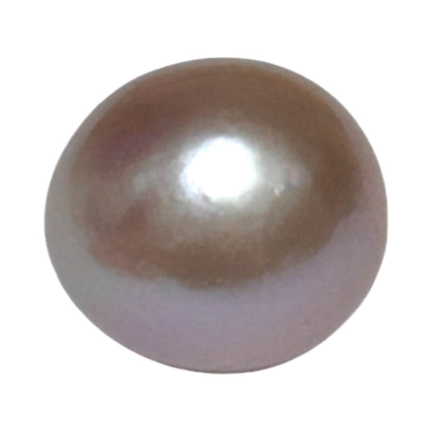 17.2 Carats Iridescent Purple Pink Keshi Pearl Loose 12.7 x 13.8mm