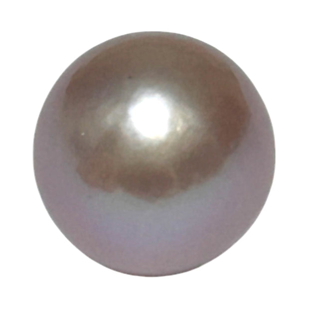 17.2 Carats Iridescent Purple Pink Keshi Pearl Loose 12.7 x 13.8mm
