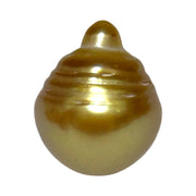 13.9 x 17mm 20.8 Carat Natural Gold Philippines South Sea Pearl Loose