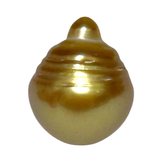 13.9 x 17mm 20.8 Carat Natural Gold Philippines South Sea Pearl Loose