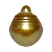 13.9 x 17mm 20.8 Carat Natural Gold Philippines South Sea Pearl Loose