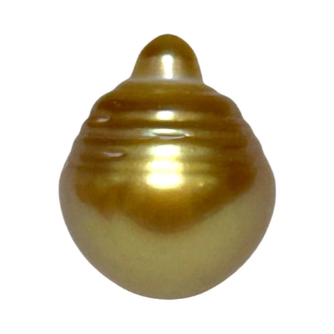 13.9 x 17mm 20.8 Carat Natural Gold Philippines South Sea Pearl Loose