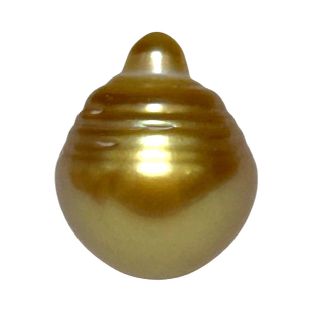 13.9 x 17mm 20.8 Carat Natural Gold Philippines South Sea Pearl Loose