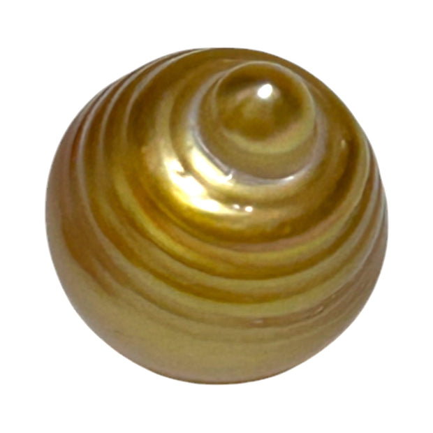 13.9 x 17mm 20.8 Carat Natural Gold Philippines South Sea Pearl Loose
