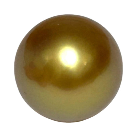 13.9 x 17mm 20.8 Carat Natural Gold Philippines South Sea Pearl Loose