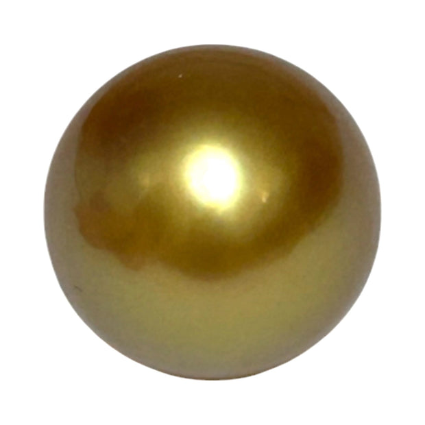 13.9 x 17mm 20.8 Carat Natural Gold Philippines South Sea Pearl Loose