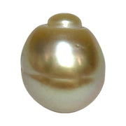 Giant 15.7 x 18.4mm Rich Gold Philippines South Sea Pearl Loose