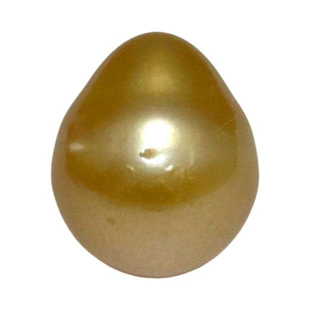 5A Smooth Giant 13.7 x 16mm 20.5 Carats Rich Gold South Sea Pearl