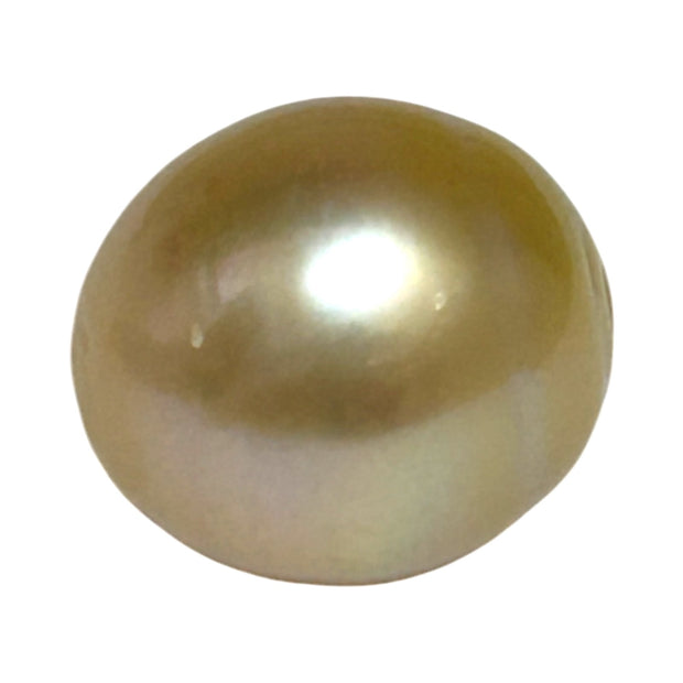 Giant 15 x 16.6mm 26.8 Carats Natural Gold South Sea Loose Pearl