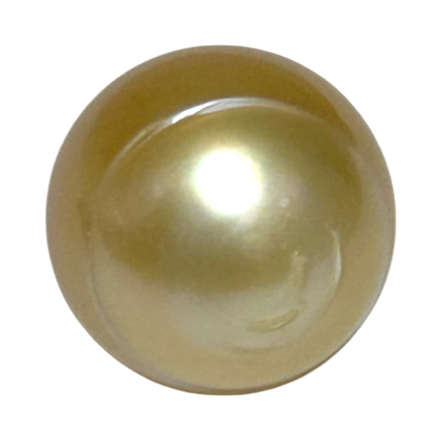 Giant 15 x 16.6mm 26.8 Carats Natural Gold South Sea Loose Pearl
