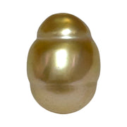 Baroque Giant 13.9 x 18.2mm 23.8 Carats Rich Gold South Sea Pearl