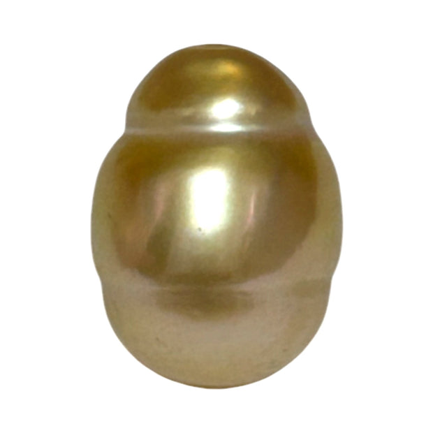 Baroque Giant 13.9 x 18.2mm 23.8 Carats Rich Gold South Sea Pearl