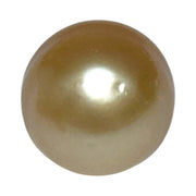 Baroque 13.6 x 18.8mm 22.5 Carats Deep Gold South Sea Loose Pearl