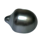 Teardrop 12.8x 17mm 17.6 Carat Tahitian Sea Black Gray Green Pearl