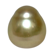 Unique Giant 14.8 x 16.4mm 25.3 Carats Gold Philippines South Sea Pearl