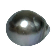 Barque 13.9 Carat 13.4 x 16.4mm Tahitian Sea Middle Gray Pearl Loose