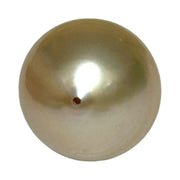 RARE Baroque 15.8 x 17.6mm 28.6 Carat Gold South Sea Pearl Loose
