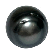Dazzling 12.7 x 16.8mm 18.3 Carats Tahitian Peacock Black Green Pearl