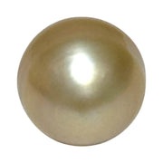 Teardrop 14.1 x 16.5mm 21.6 Carat Natural Gold South Sea Pearl Loose