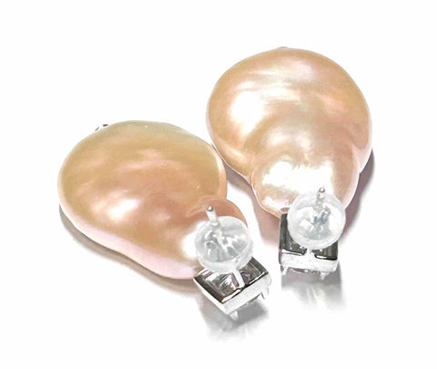 Baroque `16.8 x 25.4mm Purple Pink Rainbow Jumbo Pearl EarringsBest Gift For Her! Special `16.8 x 25.4mm Natural Purple Pink Rainbow Jumbo FW Flat Baroque Cultured Pearl Dangle Earrings / Handmade Earrings



PEARL INFORMATION

Other Pearl EarringsFine JewelryThe Fine Pearls Jewelry4mm Purple Pink Rainbow Jumbo Pearl Earrings