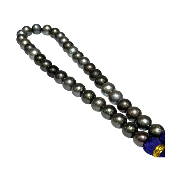 10.3 - 12mm Round Tahitian South Sea Pearl 16" Strand
