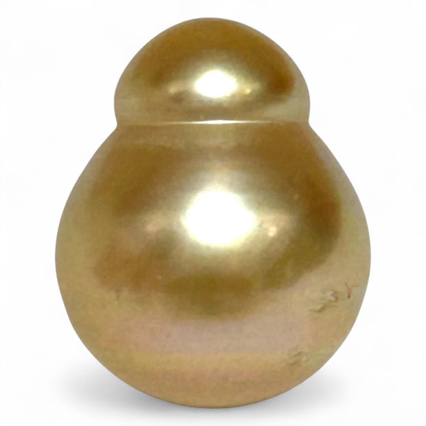 Giant 14.2 x 17.3mm 23 Carat Philippines South Sea Gold Cultured Pearl