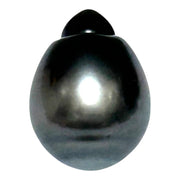 Dazzling 12.7 x 16.8mm 18.3 Carats Tahitian Peacock Black Green Pearl