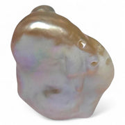 RARE Un-Drilled 16.9 x 13.6 x 25.8mm Keshi Purple Rose Pink Pearl