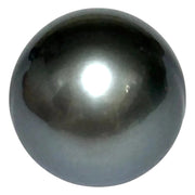 Elegant 12.7 x 14.8mm 18.5 Carat Tahitian Pearl –Peacock Gray Oval