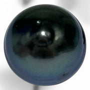 Giant 14.9 x 15.7mm 24 Carat Tahitian Peacock Black Blue Pearl Loose