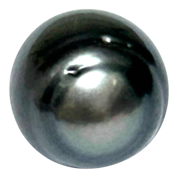 Dazzling 12.7 x 16.8mm 18.3 Carats Tahitian Peacock Black Green Pearl